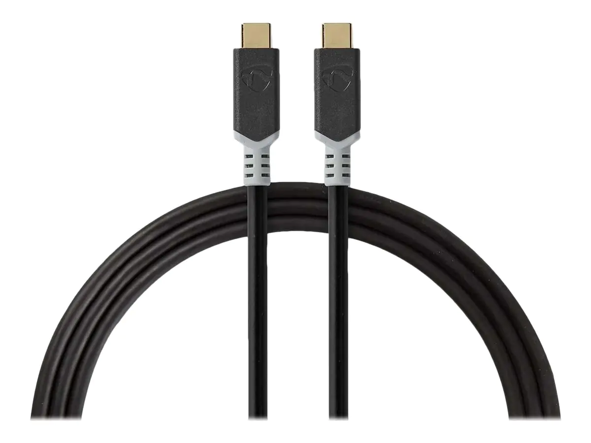 Nedis USB-Kabel - USB-C (M) zu USB-C (M)