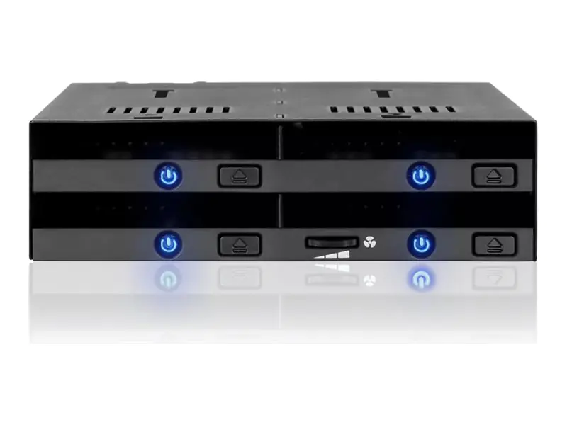 Icy Dock FlexiDock 4x 2.5" to 1x 5.25" bay mobile rack SATA - HDD-Wechselrahmen - 2,5"