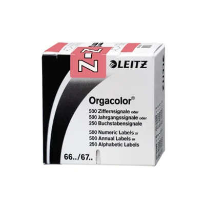 Leitz Buchstabensignal Orgacolor 66181000 I grau 250 St./Pack. Leitz Buchstabensignal Orgacolor 66181000 I grau 250 St./Pack.