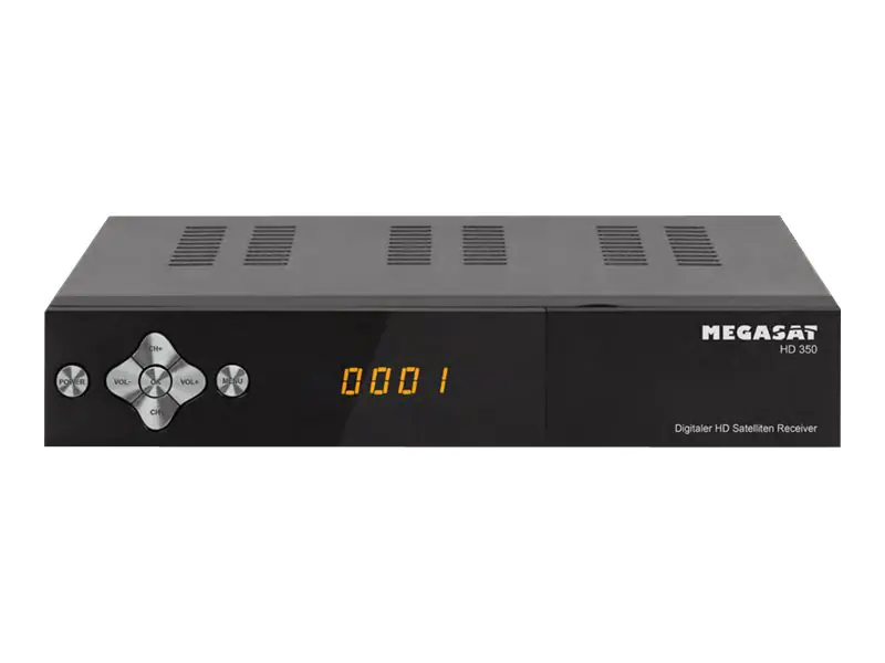 Megasat HD 350 V3 - Satelliten-TV-Empfänger 0201106 - SAT-Receiver - H.264 HDTV (MPEG-4 AVC/AVCHD)