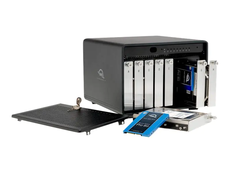 OWC ThunderBay 8 - Festplatten-Array - 96 TB - 8 Schächte (SATA-600) OWCTB38SRE096