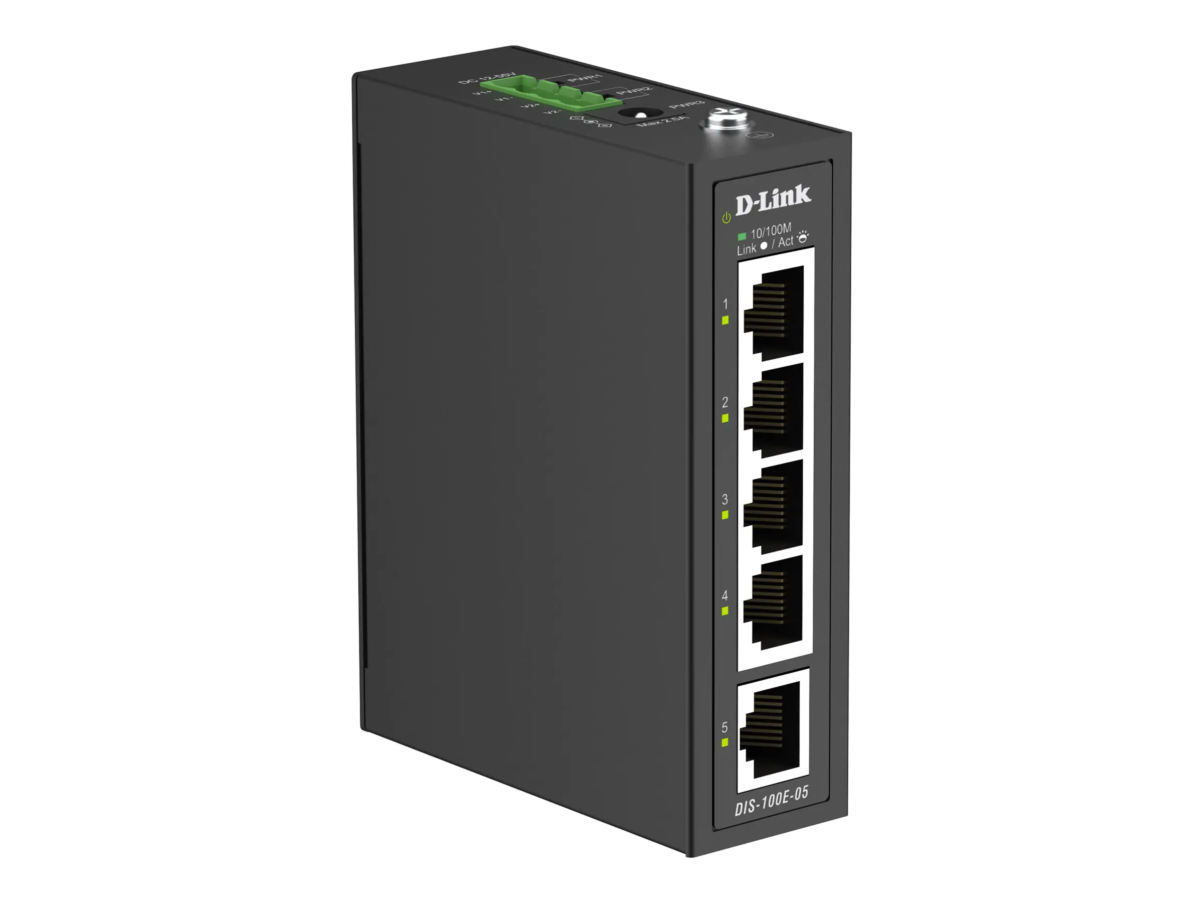 D-Link DIS 100E-05 - Switch - industriell - unmanaged DIS-100E-05