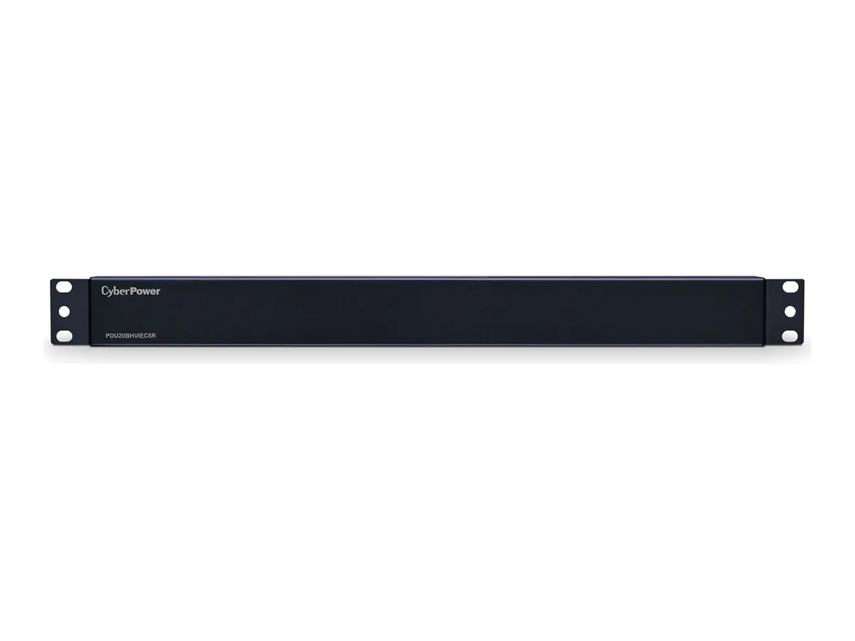 CyberPower Basic Series PDU20BHVIEC8R - Stromverteilungseinheit (Rack - einbaufähig) - AC 200/230 V - Eingabe, Eingang IEC 60320 C20 - Ausgangsanschlüsse: 8 (IEC 60320 C13) - 1U