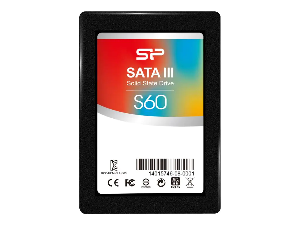 Schwarz Silicon Power Slim S60 Internes