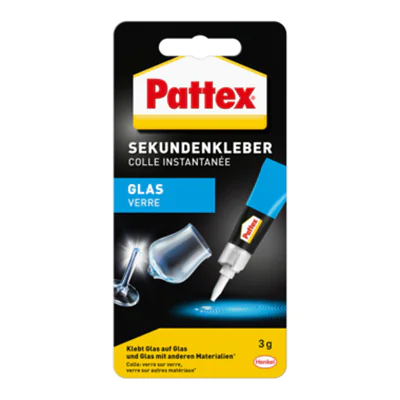 Pattex Sekundenkleber PSV1C Glas Flüssig 3g Pattex Sekundenkleber PSV1C Glas Flüssig 3g