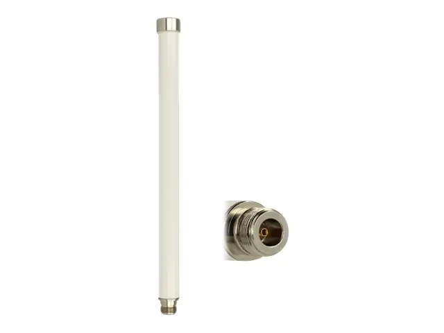 Delock WLAN - Antenne - Wi-Fi - 8 dBi - ungerichtet - außen - weiß