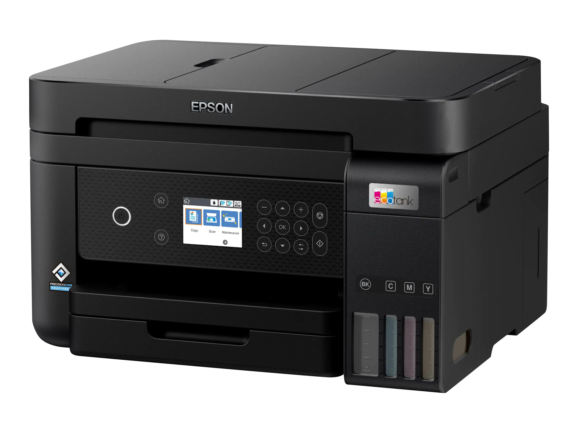 Epson EcoTank ET-3850 - Multifunktionsdrucker - Farbe - Tintenstrahl - A4/Legal (Medien) - bis zu 15.5 Seiten/Min. (Drucken) - 250 Blatt - LAN, Wi-Fi Epson EcoTank ET-3850 - Multifunktionsdrucker - Farbe - Tintenstrahl - A4/Legal (Medien) - bis zu 15.5 Seiten/Min. (Drucken) - 250 Blatt - LAN, Wi-Fi