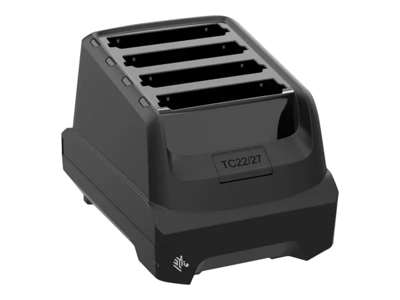 Zebra - Ladeschale für Handgerät - Ausgangsanschlüsse: 4 - für Zebra TC22, TC27