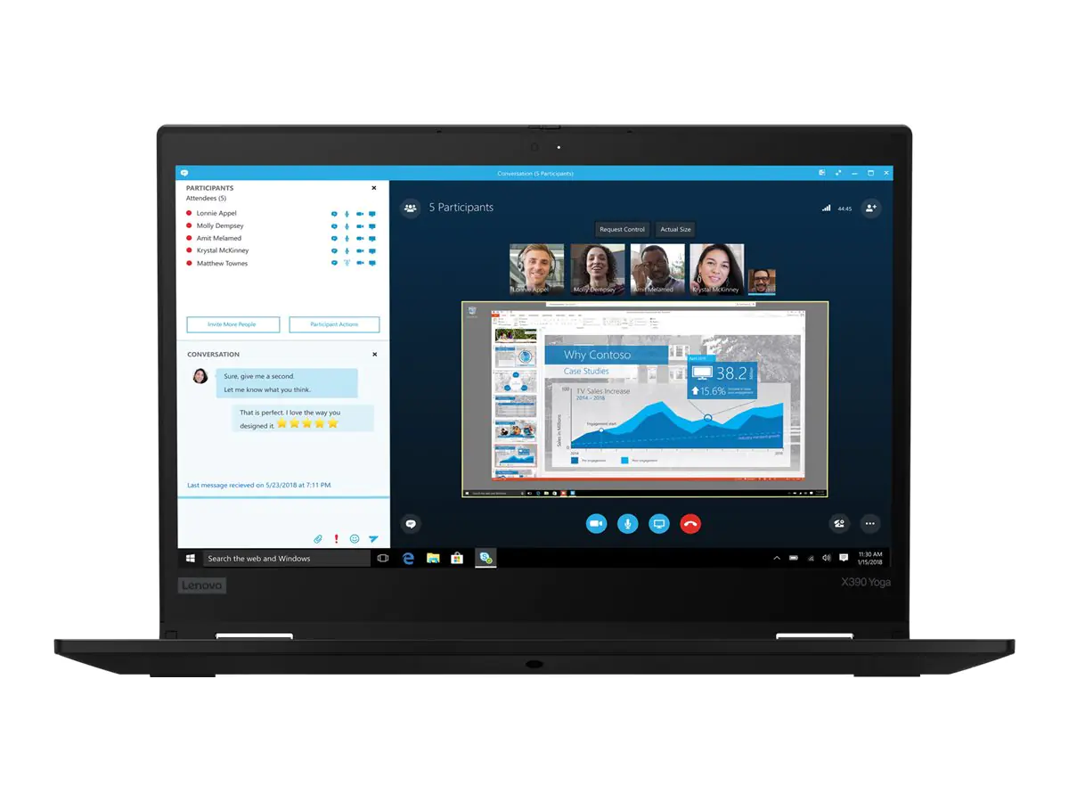 Lenovo ThinkPad X390 - i5-8265U (6MB Cache 1.6GHz) Full HD 1920 x 1080 IPS Touch - 20NN0026GE