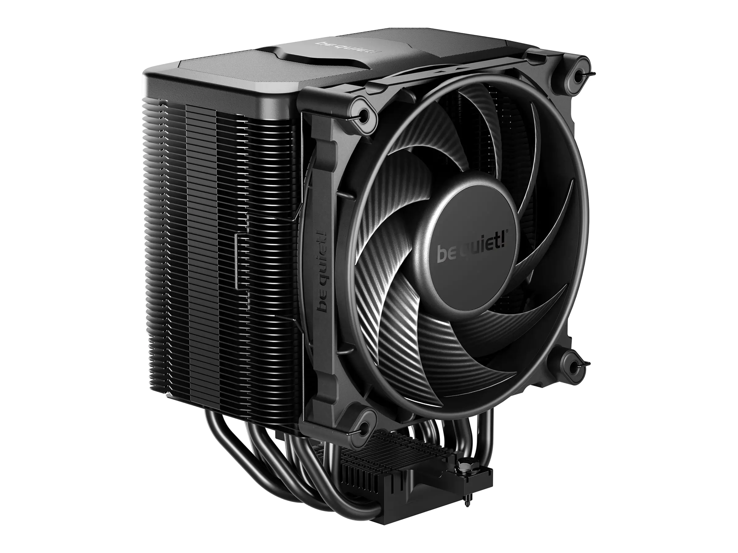 be quiet! Dark Rock 5 - Prozessor-Luftkühler - (für: LGA1155, LGA1150, LGA1151, AM4, LGA1200, LGA1700, AM5) - Aluminium und Kupfer - 120 mm - Schwarz