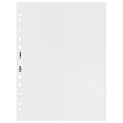 Hetzel Prospekthülle 224804 DIN A4 PP transparent 50 St./Pack.