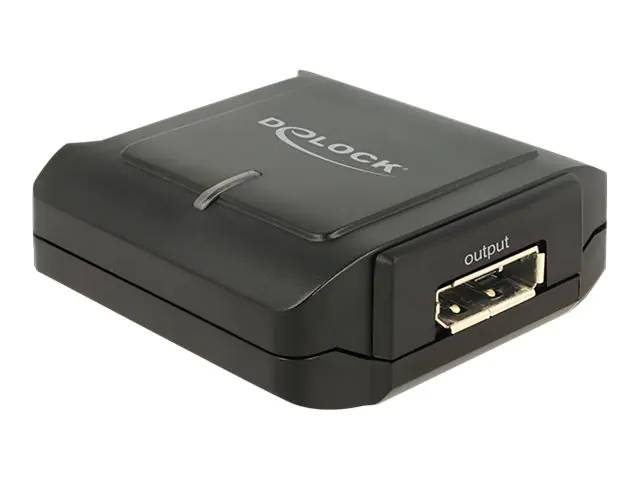 Delock Delock Displayport 1.2 Repeater 4K 60 Hz - Repeater - DisplayPort - 20-poliger DisplayPort / 20-poliger DisplayPort - bis zu 40 m