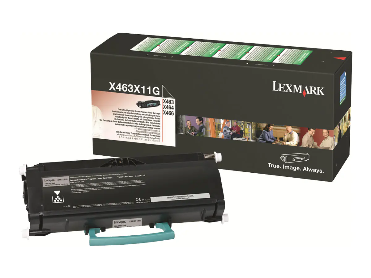Lexmark - Besonders hohe Ergiebigkeit - Schwarz - Original - Tonerpatrone LCCP, LRP - für Lexmark X463de, X464de, X466de, X466dte, X466dwe Lexmark - Besonders hohe Ergiebigkeit - Schwarz - Original - Tonerpatrone LCCP, LRP - für Lexmark X463de, X464de, X466de, X466dte, X466dwe