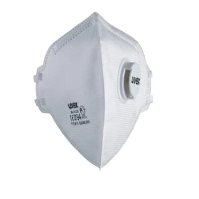 uvex Atemschutzmaske uvex silv-Air 3310 Einweg FFP3 EN 149:2001 + A1:2009 Polypropylen/PVC/Textil/ABS Kunststoff 15 St./Pack.