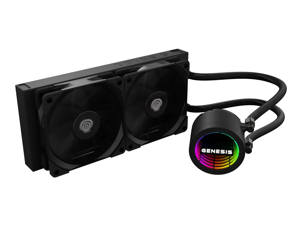 natec AiO CPU Wasserkühlung Hydria 240 schwarz