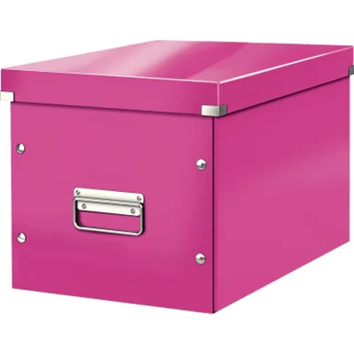 Leitz Archivbox Click & Store Cube 61080023 L pink Leitz Archivbox Click & Store Cube 61080023 L pink