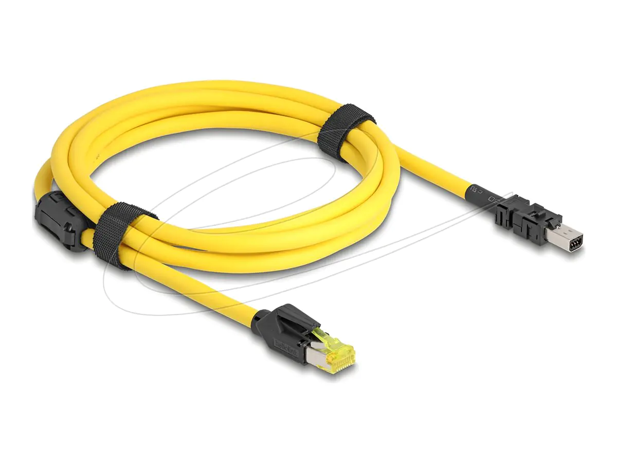 Delock Netzwerkkabel - RJ-45 (M) zu 8 pin mini I/O type 2 (M)