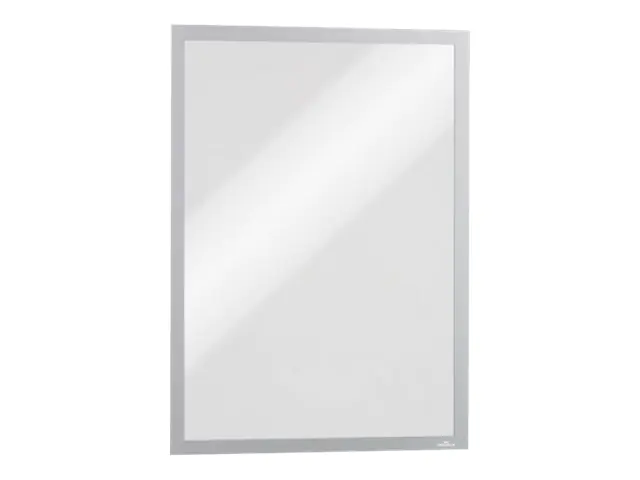 Durable DURAFRAME MAGNETIC - Dokumentenhalterung - für A3 - magnetisch - metallisch silber (Packung mit 5) 4868 23