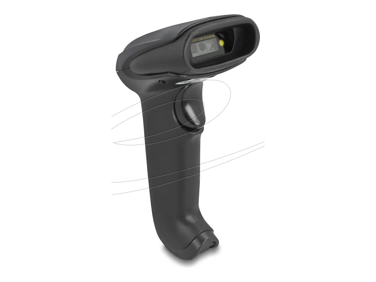 Delock Barcode Scanner 1D und 2D für 2.4 GHz Bluetooth oder USB Type-C - Barcode-Scanner - Blue