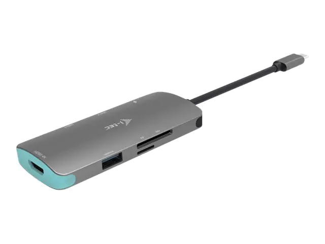 i-Tec USB-C Metal Nano Dock 4K HDMI + Power Delivery - Dockingstation - USB-C 3.1 - HDMI