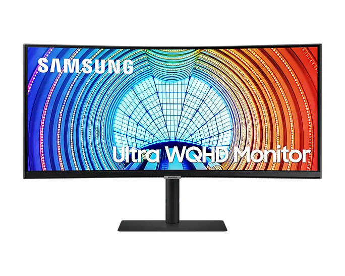 Samsung S34A650UXU - S65UA Series - LED-Monitor - gebogen - 86.4 cm (34") - 3440 x 1440 UWQHD @ 100 Hz - VA - 300 cd/m² - 4000:1 - HDR10 - 5 ms - HDMI, DisplayPort, USB-C - Schwarz