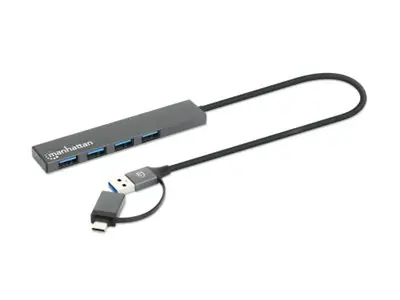 Manhattan Hub - 4 x USB 3.2 Gen 1 - Desktop
