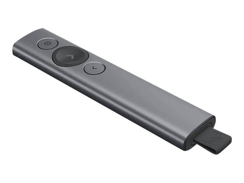 Logitech Spotlight - Präsentations-Fernsteuerung - 3 Tasten - Slate Logitech Spotlight - Präsentations-Fernsteuerung - 3 Tasten - Slate