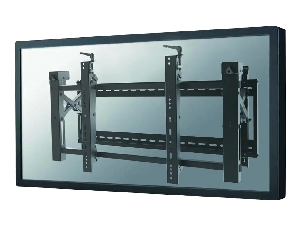 NewStar LED-VW2000BLACK - Klammer - für Flachbildschirm - verriegelbar - Schwarz - Bildschirmgröße: 81.3-191 cm (32"-75") - Wandmontage