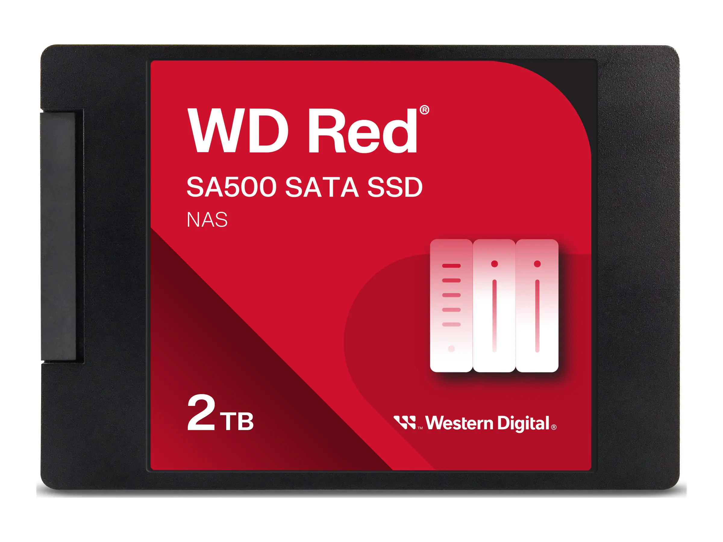 WD Red SA500 WDS200T2R0A - SSD - 2 TB - intern - 2.5" (6.4 cm) - SATA 6Gb/s