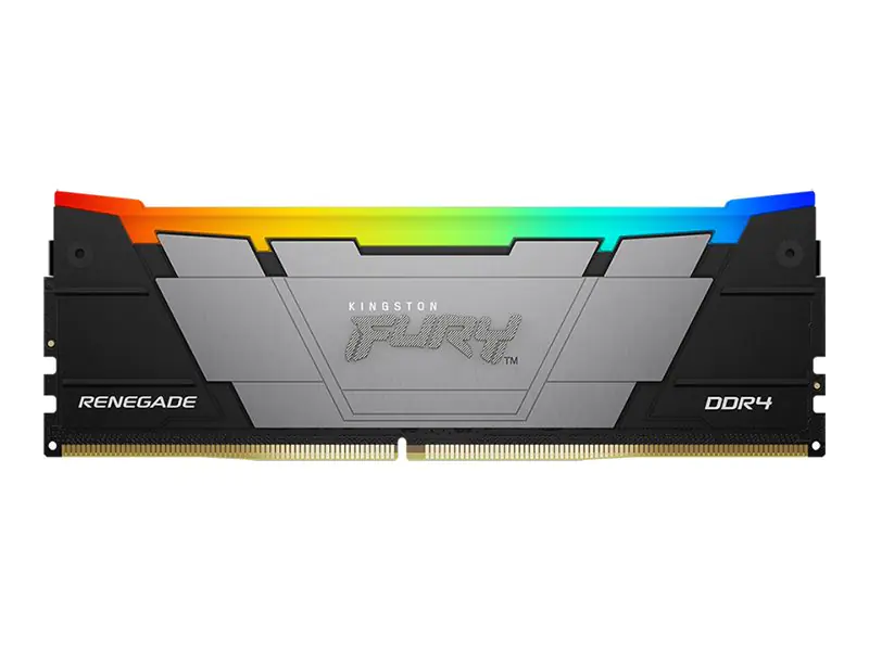 Kingston FURY Renegade RGB - DDR4 - Kit - 32 GB: 2 x 16 GB - DIMM 288-PIN - 3600 MT/s / PC4-28800 - CL16 - 1.35 V - ungepuffert - non-ECC - Schwarz Kingston FURY Renegade RGB - DDR4 - Kit - 32 GB: 2 x 16 GB - DIMM 288-PIN - 3600 MT/s / PC4-28800 - CL16 - 1.35 V - ungepuffert - non-ECC - Schwarz