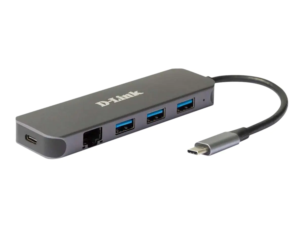 D-Link DUB-2334 - Dockingstation - USB-C - HDMI - 1GbE D-Link DUB-2334 - Dockingstation - USB-C - HDMI - 1GbE