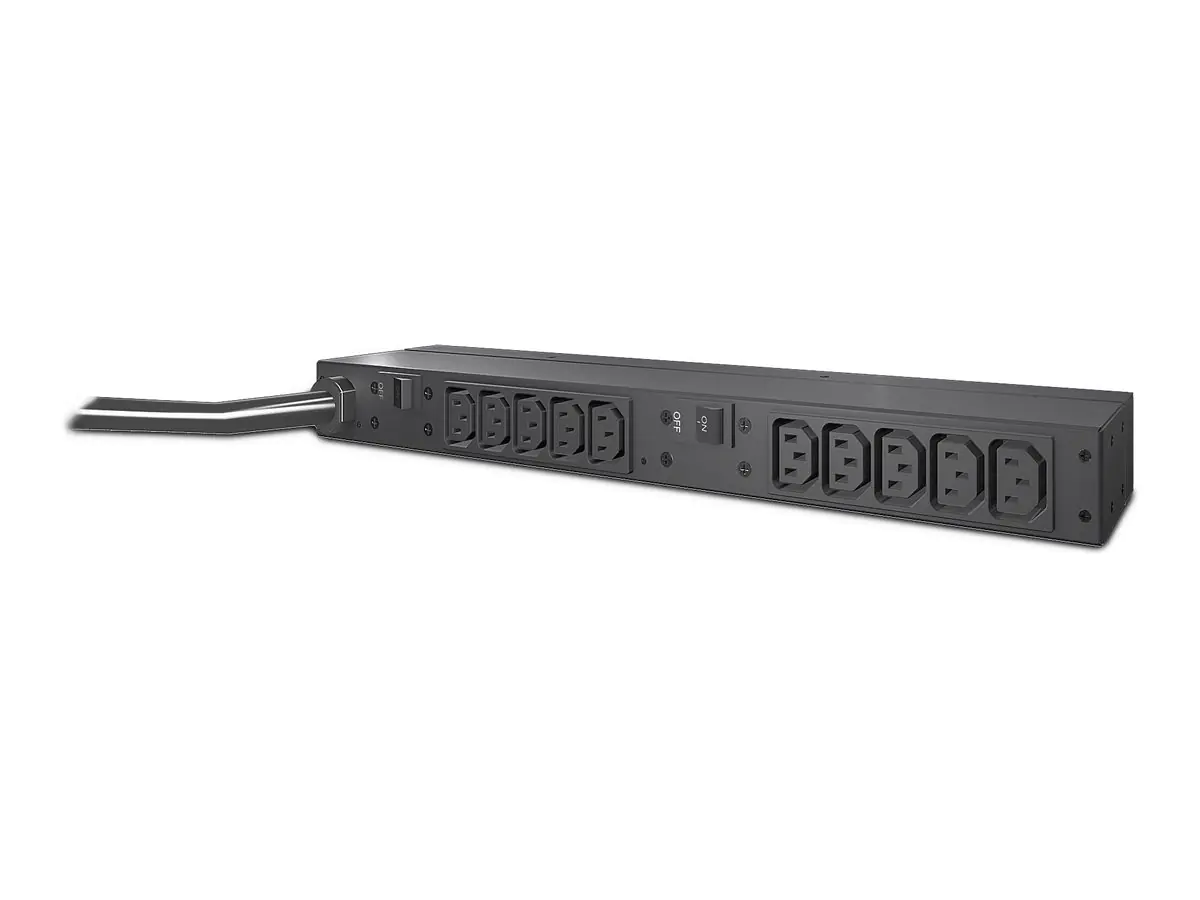 APC Basic Rack PDU - Steckdosenleiste (Rack - einbaufähig) - Wechselstrom 200/208/230 V - Eingabe, Eingang NEMA L6-30 - Ausgangsanschlüsse: 12 (power IEC 60320 C13) AP9571A