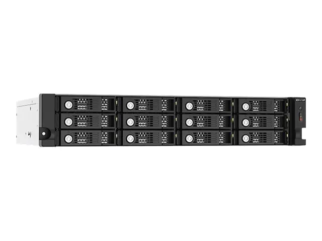 QNAP TL-R1220Sep-RP - Festplatten-Array - 12 Schächte (SATA-600 / SAS-3) - SAS 12Gb/s (extern) - Rack - einbaufähig - 2U