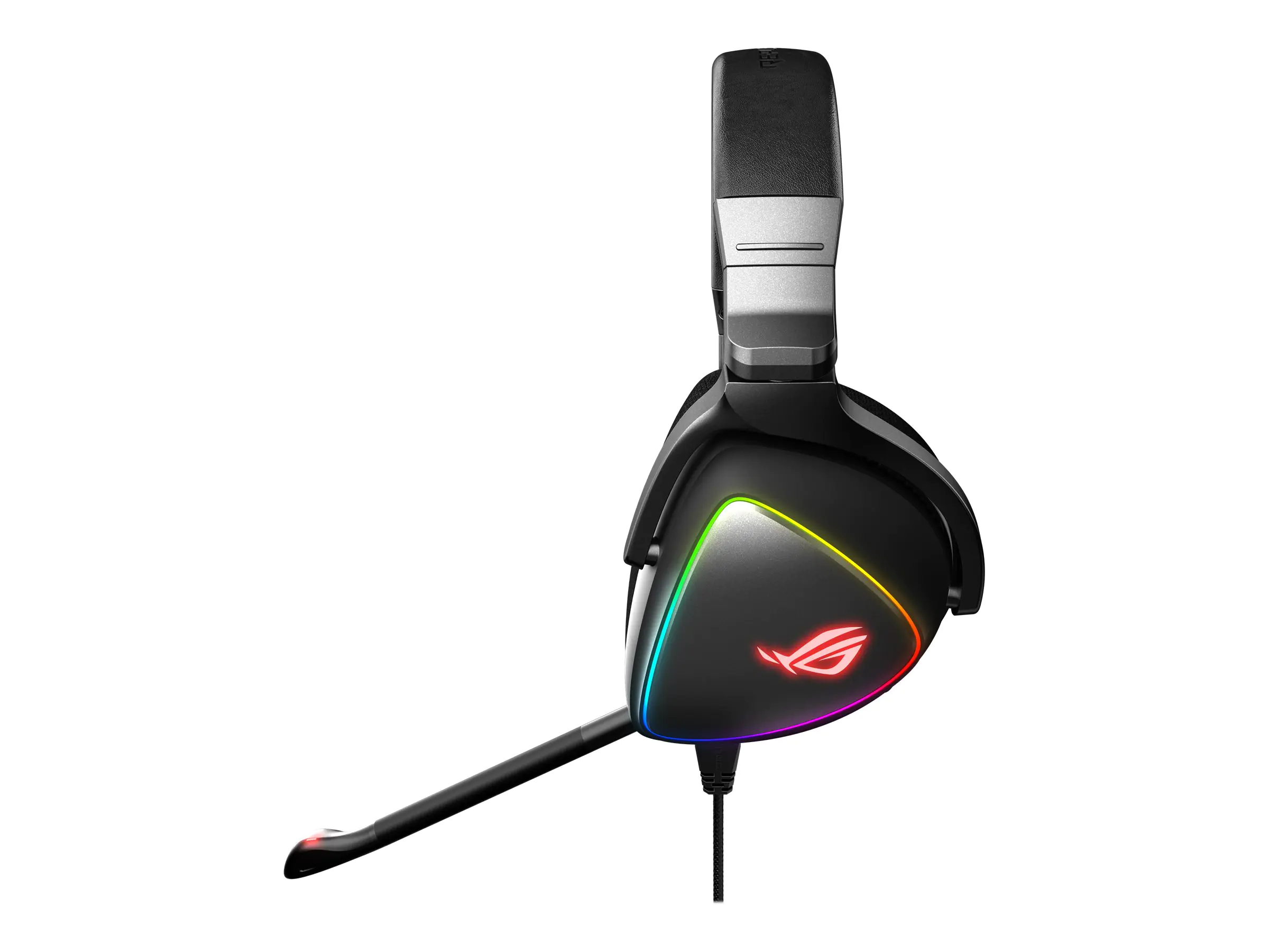 ASUS ROG Delta - Headset - ohrumschließend - kabelgebunden - USB, USB-C - für 15; ROG Strix G15; ROG Zephyrus G14; TUF Gaming F15; F17; TUF505; ZenBook 13; 14