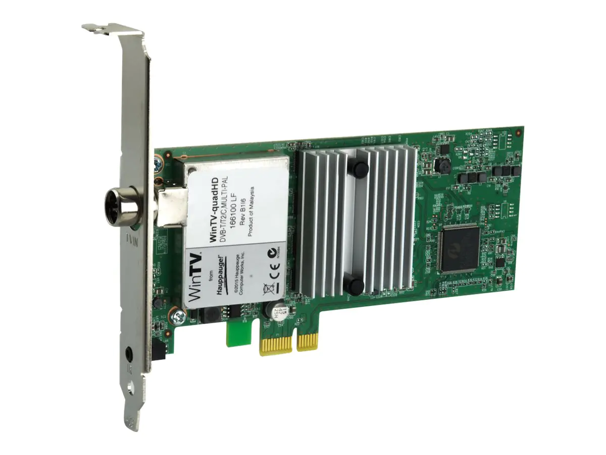 Hauppauge WinTV quadHD - Digitaler TV-Empfänger 01607