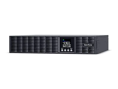 CyberPower Online S Series OLS3000ERT2UA-N - USV (in Rack montierbar/extern) - Wechselstrom 230 V - 2700 Watt - 3000 VA - Ethernet, RS-232, USB - Ausgangsanschlüsse: 10 - aktive PFC - 2U - 48.3 cm (19") - mit RMCARD205 Netzwerk-Managementkarte