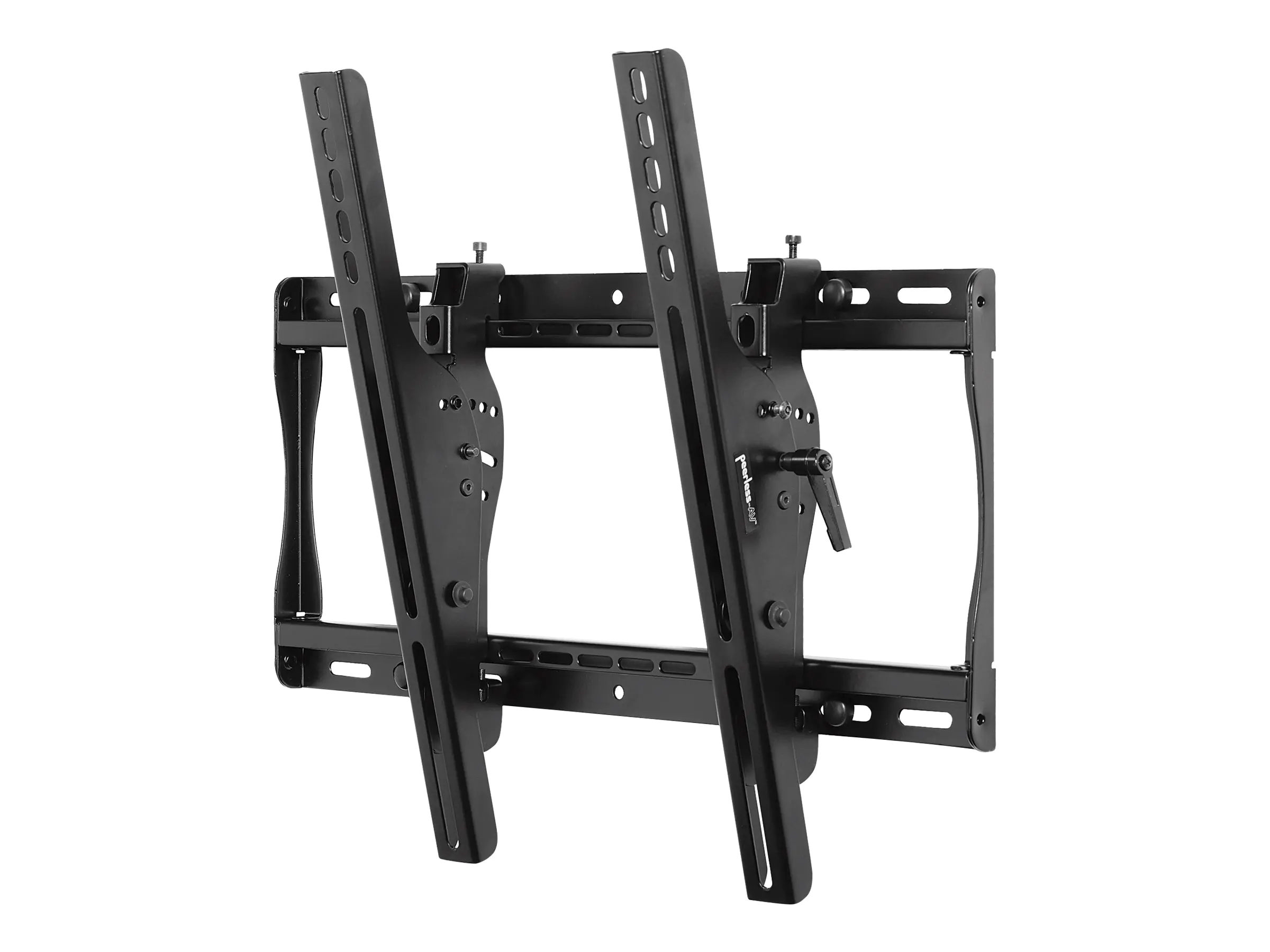 Peerless SmartMount Universal Tilt Wall Mount ST640P - Befestigungskit (Klammer, Wandplatte mit verstellbarer Neigung, Sicherheits-Befestigungselemente) - für LCD-Display - Schwarz - Bildschirmgröße: 81.3-127 cm (32"-50") - Montageschnittstelle: 400