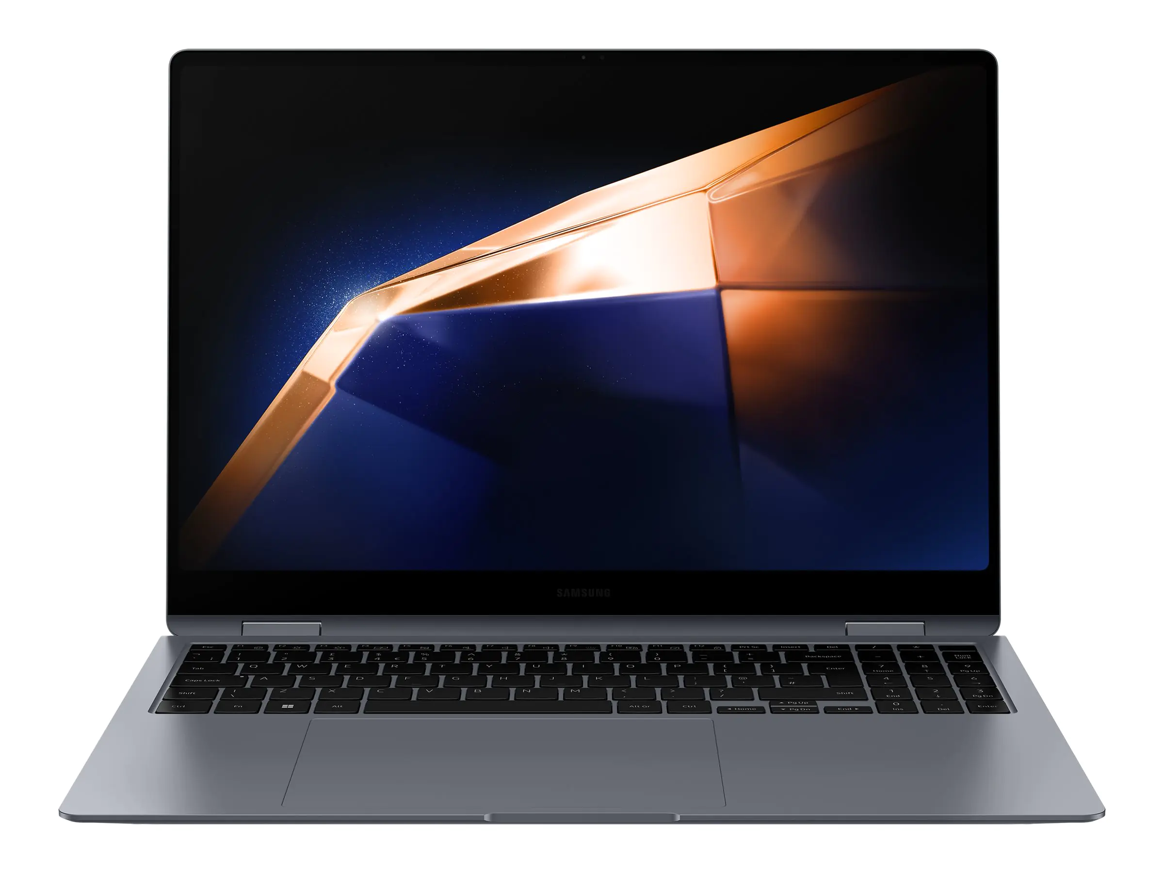 Samsung Galaxy Book4 Pro 360 - Flip-Design - Intel Core Ultra 7 155H / 1.4 GHz - Evo - Win 11 Home - Intel Arc Graphics - 16 GB RAM - 1 TB SSD NVMe - 40.62 cm (16") AMOLED Touchscreen 2880 x 1800 (WQXGA+) @ 120 Hz - Wi-Fi 6E, Bluetooth - Mondsteingrau - k