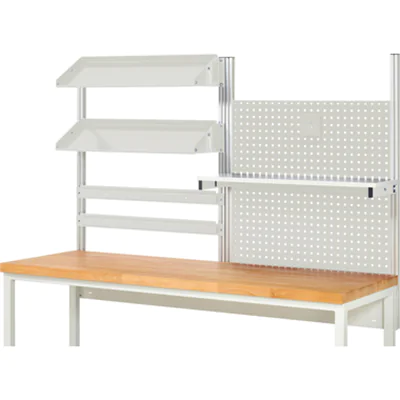RAU Werkzeugwand 05 2.000 x 1.130 x 350 mm (B x H x T) Stahl, pulverbeschichtet lichtgrau