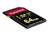 Transcend 700S - Flash-Speicherkarte - 64 GB - Video Class V90 / UHS-II U3 / Class10 - SDXC UHS-II