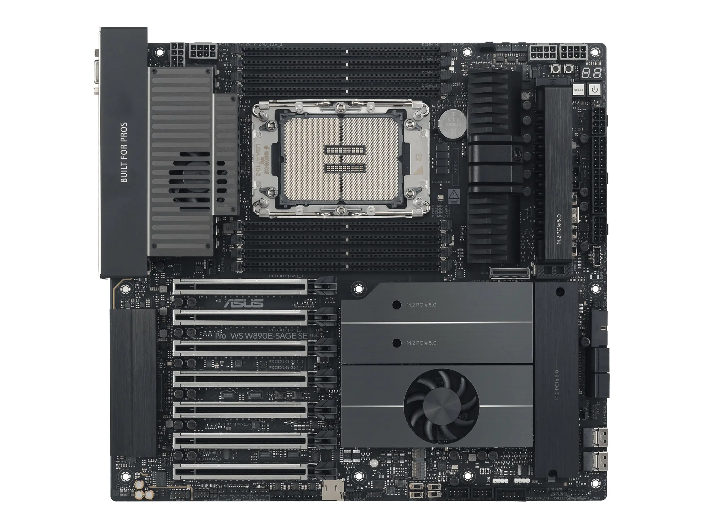 ASUS Pro WS W890E-SAGE SE - Motherboard - E-ATX / SSI EEB - LGA4710-2 Socket - W890 Chipsatz - USB