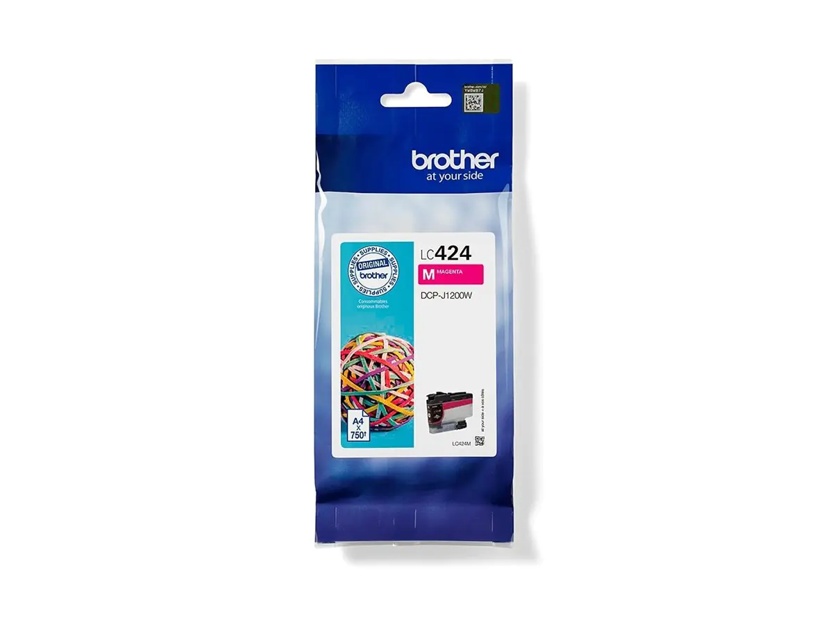 Brother LC424M - Magenta - original - Tintenpatrone - für Brother DCP-J1200W