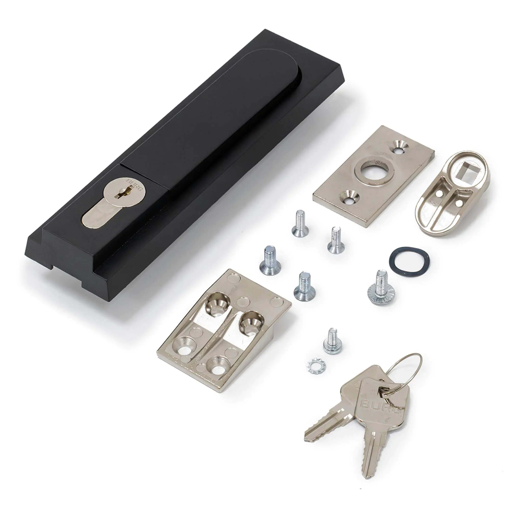 TRITON 19""Schrank zbh. Ersatz Schwenkhebelgriff Metall Schloss mit Griff für
