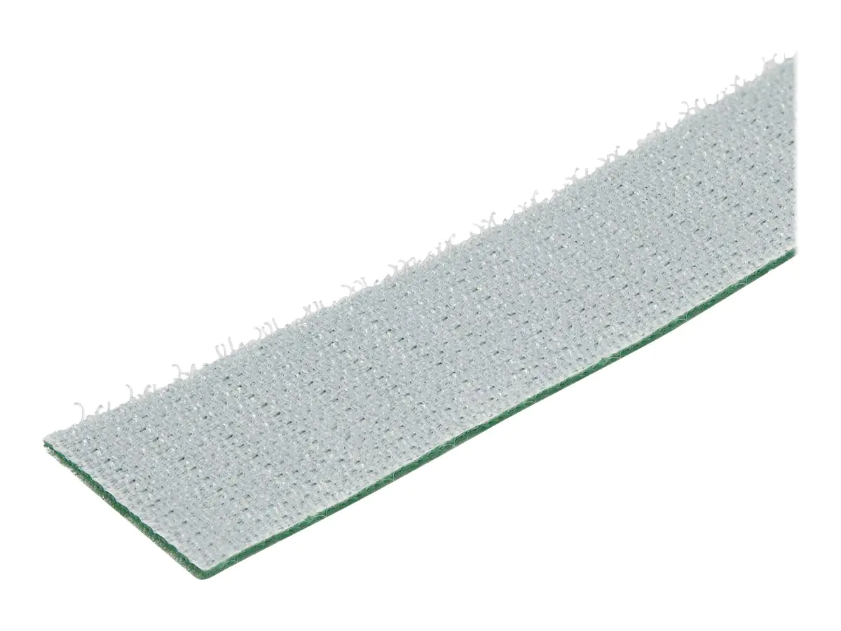 StarTech HKLP100GN Klettkabelbinder (30,4m, frei zuschneidbar & wiederverwendbar) grün - Klettverschluss - 30.48 cm - grün - für P/N: HKLP100, HKLP100BL, HKLP100RD, HKLP100YW