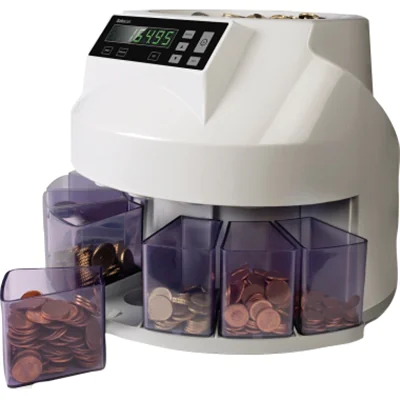 SAFESCAN Geldzählmaschine 1250 35,5 x 33 x 26,6 cm (B x H x T) Euro 1 Cent, 2 Cent, 5 Cent, 10 Cent, 20 Cent, 50 Cent, 1 Euro, 2 Euro weiß