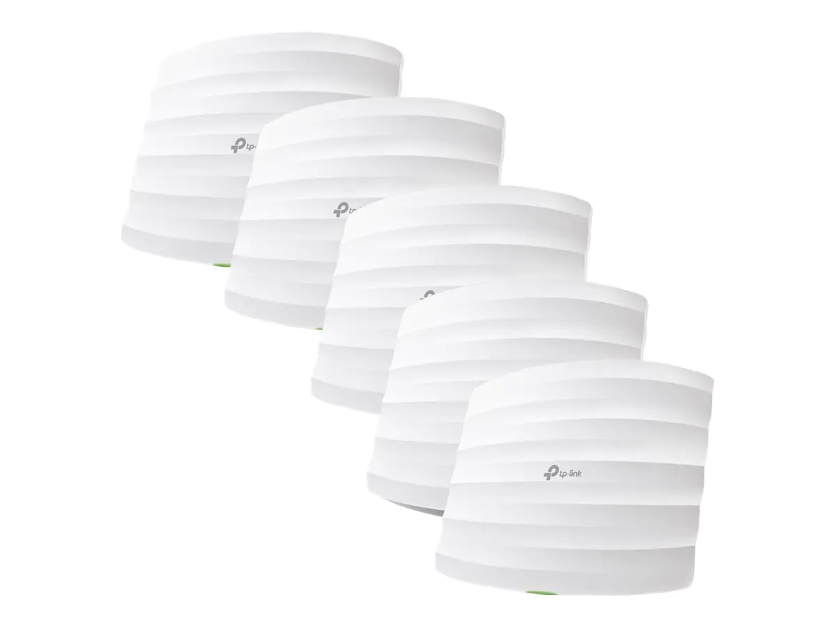 TP-LINK Omada EAP245 V3 - Accesspoint - 2 Anschlüsse - Wi-Fi 5 - 2.4 GHz, 5 GHz - Cloud-verwaltet - Wand- / Deckenmontage (Packung mit 5) EAP245(5-PACK)