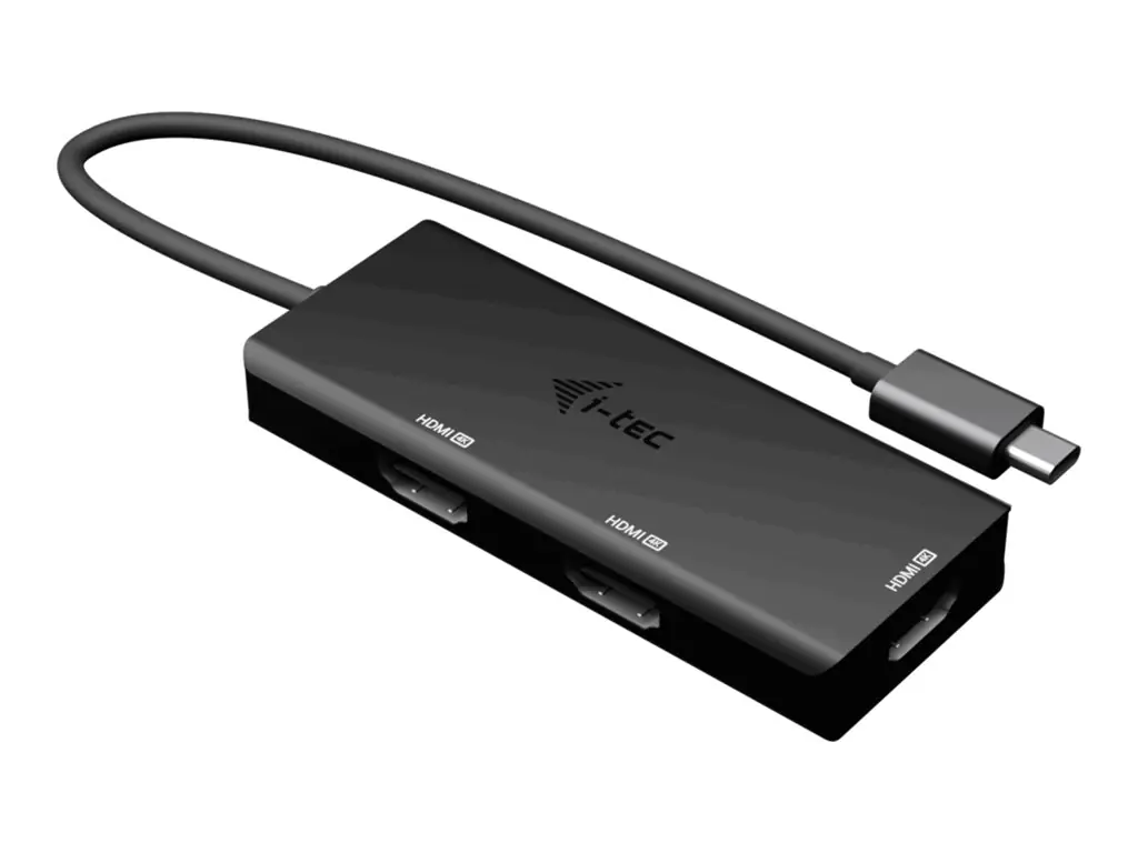 i-Tec - Dockingstation - USB-C / USB4 / Thunderbolt 3 / Thunderbolt 4 / Thunderbolt 5 - 3 x HDMI