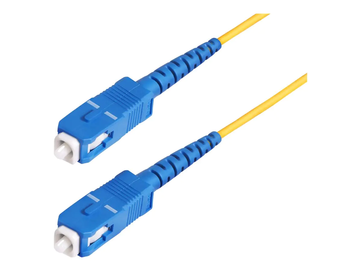 StarTech.com 30m (98.4ft) SC to SC (UPC) OS2 Single Mode Simplex Fiber Optic Cable, 9/125µm, 40