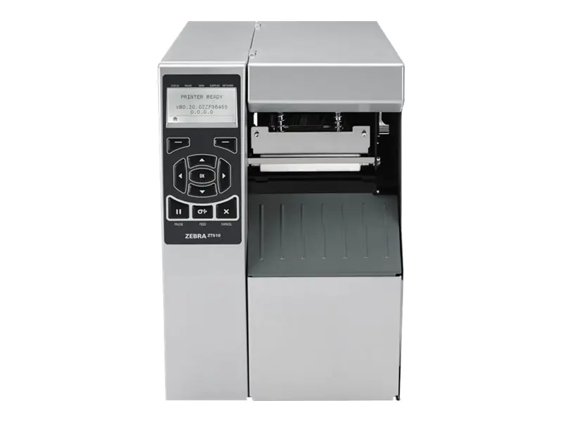 Zebra ZT510 - Etikettendrucker - Thermodirekt / Thermotransfer - Rolle (11,4 cm) - 203 dpi - bis zu 305 mm/Sek. - parallel, USB, seriell, Gigabit LAN, NFC, Bluetooth 4.0, Wi-Fi(ac) - Abrisskante