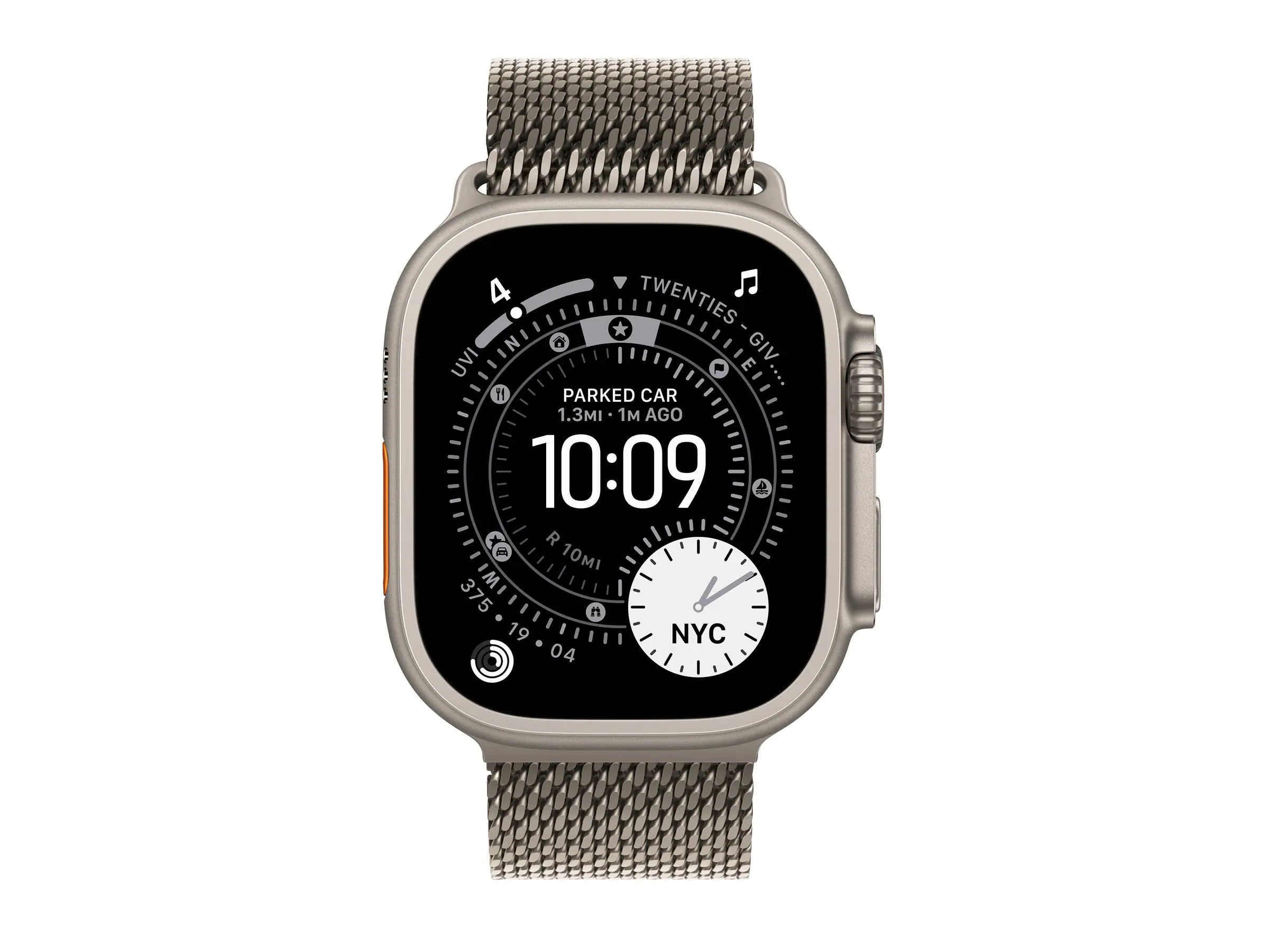 Apple Watch Ultra 3 - 49 mm - natürliches Titan